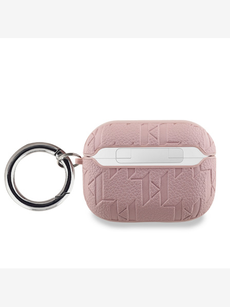 Karl Lagerfeld Karl Lagerfeld PU Embossed Karl Head Case za AirPods Pro Pink