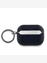 Karl Lagerfeld PU reliefni ovitek Karl in Choupette Heads za AirPods Pro Black Karl Lagerfeld