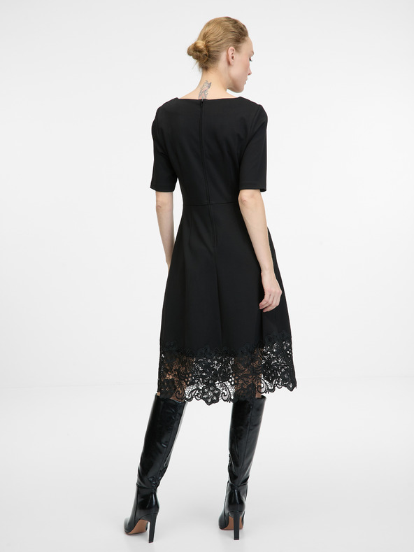 Orsay Črna ženska obleka ORSAY