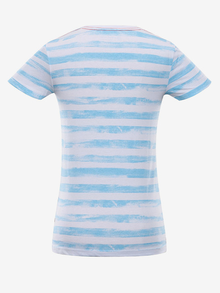 ALPINE PRO Ženska bombažna majica ALPINE PRO WATERA modra