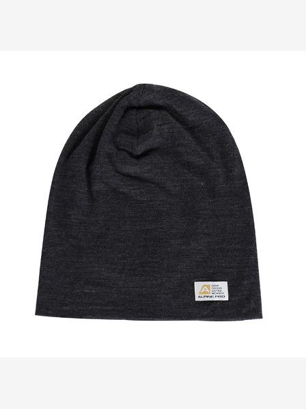 ALPINE PRO Kapa iz merino volne ALPINE PRO BEDADE črna