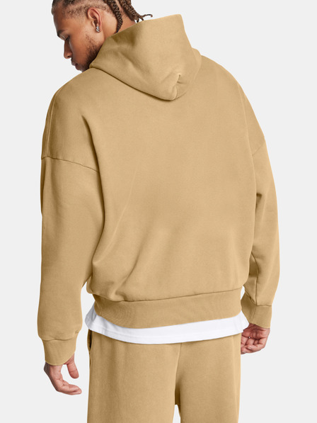 Under Armour Moški pulover  Under Armour UA Icon HWT Flc Wash OS Hood-BRN