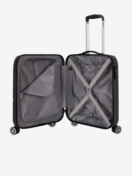 Travelite City 4w S Anthracite Kovček
