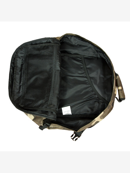 CabinZero Kaki vzorčast nahrbtnik CabinZero Classic Urban Camo (36L)
