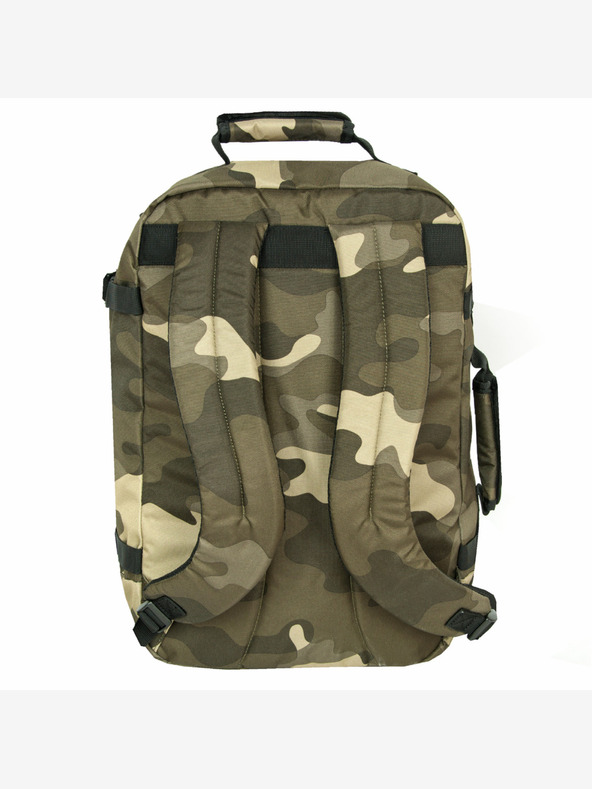 CabinZero Kaki vzorčast nahrbtnik CabinZero Classic Urban Camo (36L)