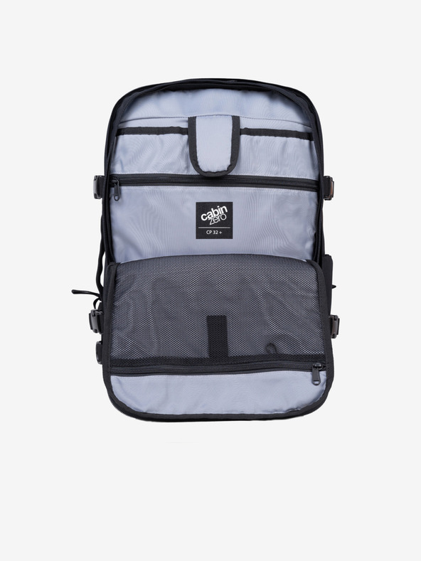 CabinZero Črn nahrbtnik CabinZero Classic Pro Absolute (32 L)