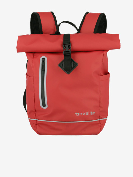 Travelite Rdeč nahrbtnik Travelite Basics Roll-up Plane