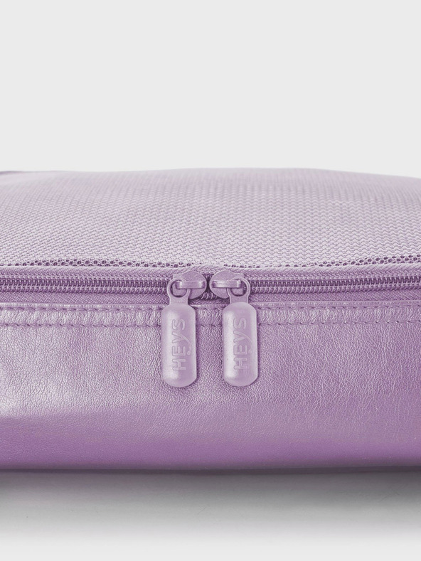 Heys Heys Metallic Packing Cube 5pc komplet petih potovalnih vrečk v svetlo vijolični barvi