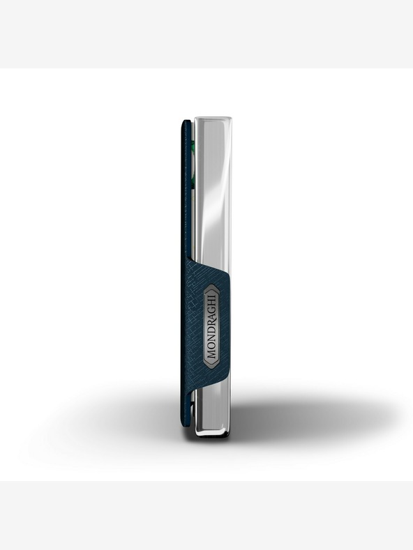 Mondraghi Modra usnjena denarnica z vzorcem Mondraghi Elegance