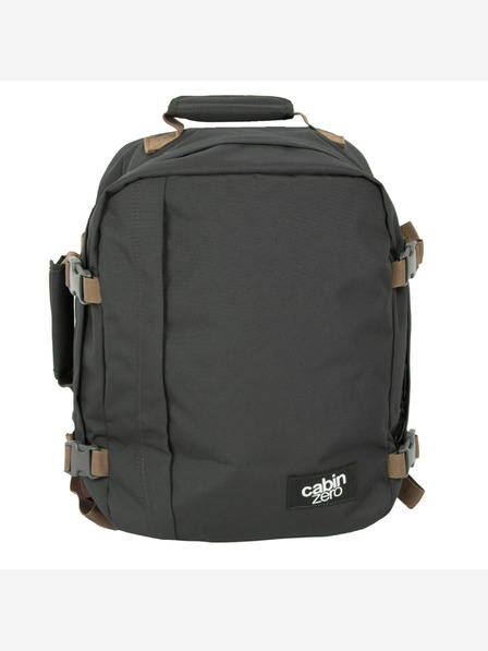 CabinZero Rjavo-črni unisex nahrbtnik CabinZero Classic Sand (28L)