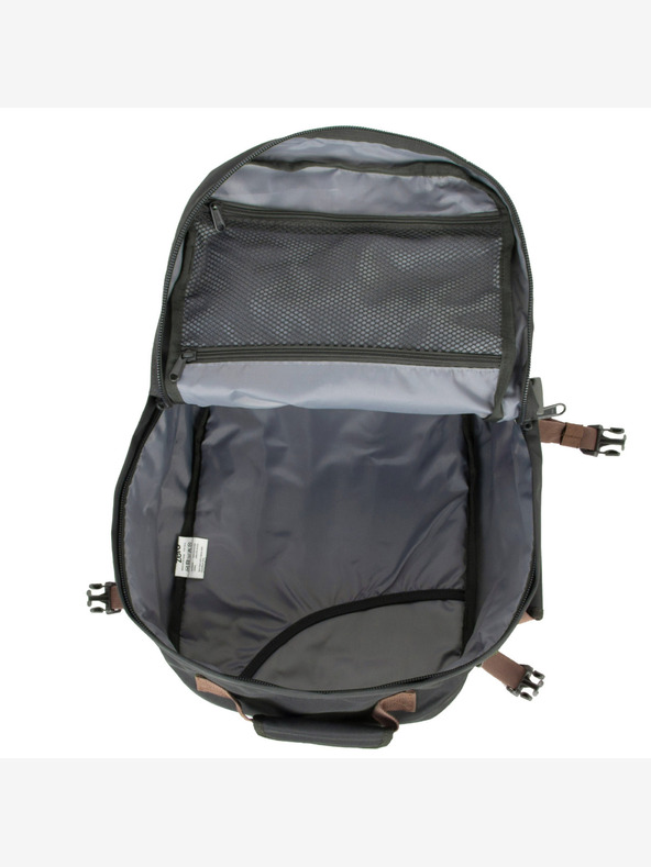 CabinZero Rjavo-črni unisex nahrbtnik CabinZero Classic Sand (28L)