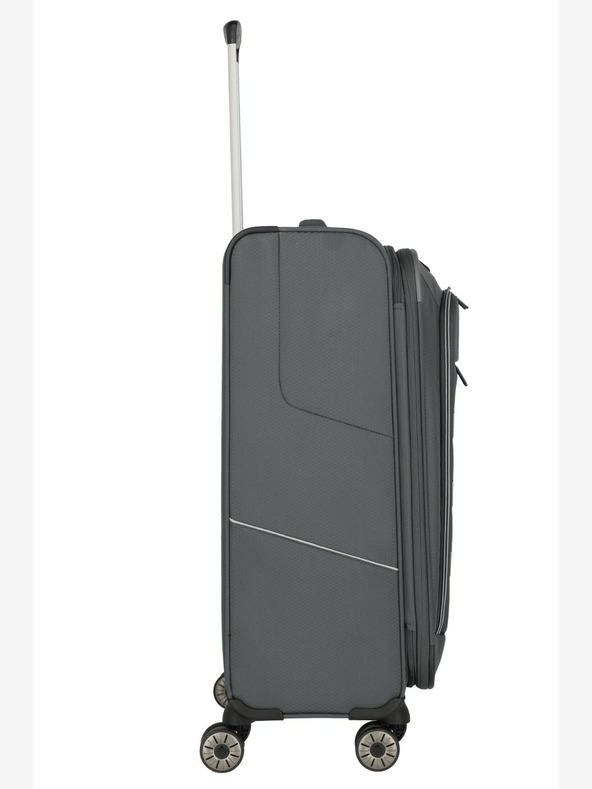 Travelite Komplet potovalnih kovčkov Travelite Skaii 4w S,M,L - siva