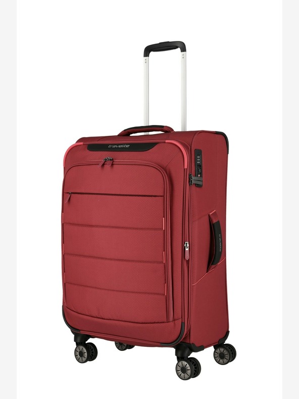 Travelite Travelite Skaii 4w S,M,L - rdeča