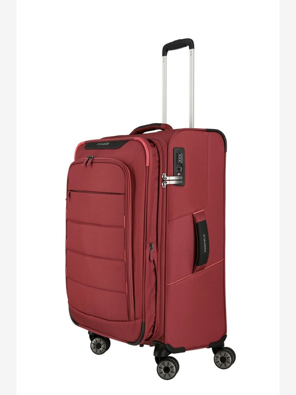 Travelite Travelite Skaii 4w S,M,L - rdeča