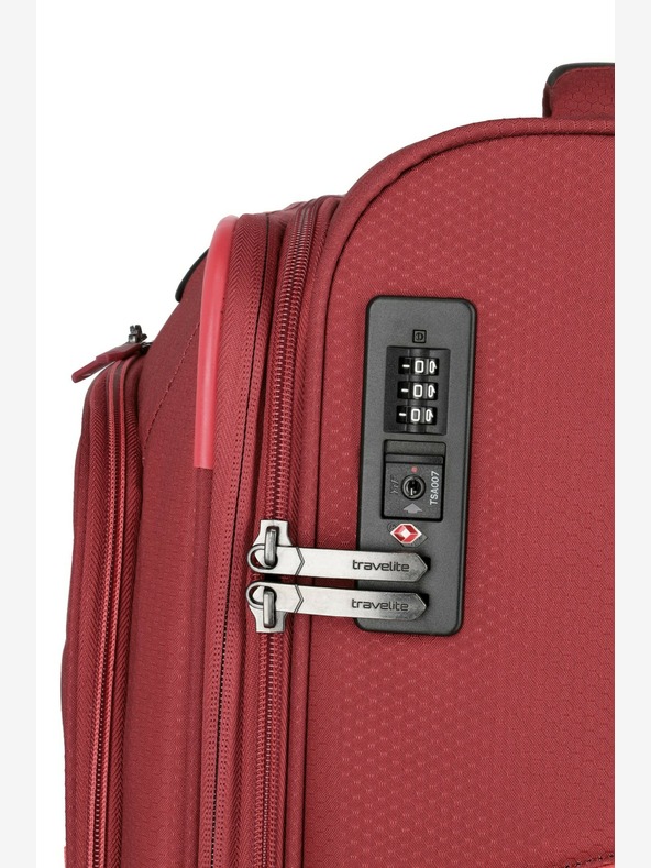 Travelite Travelite Skaii 4w S,M,L - rdeča
