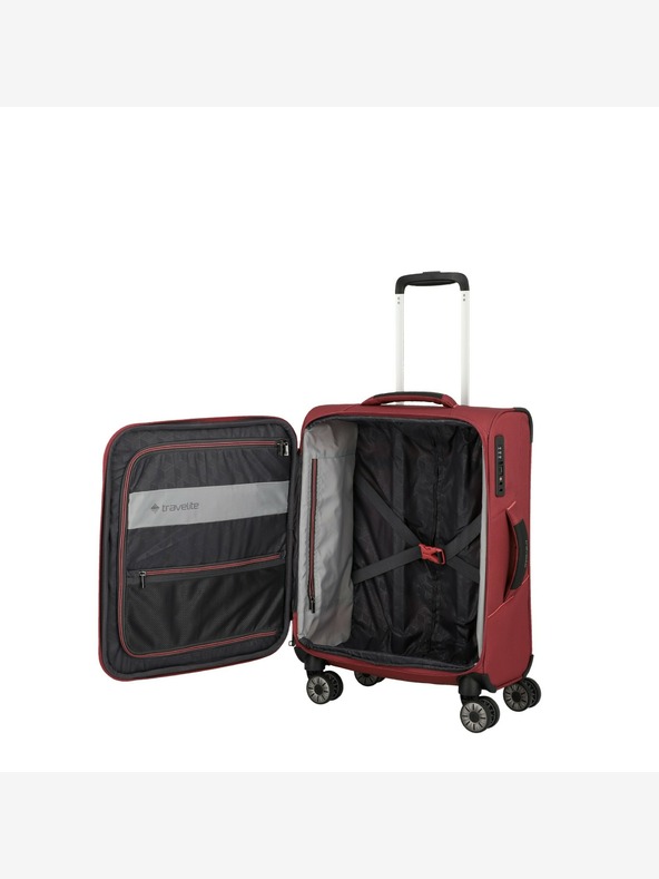 Travelite Travelite Skaii 4w S,M,L - rdeča