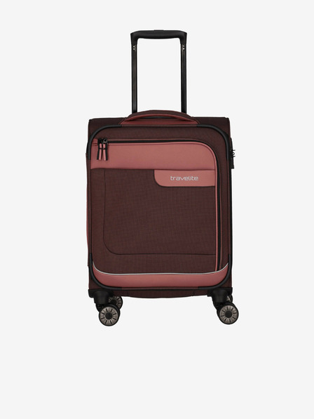 Travelite Roza in rjava potovalna torba Travelite Viia 4w S