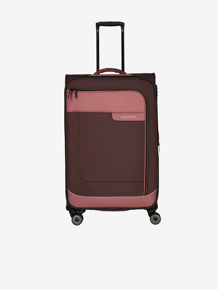 Travelite Roza in rjava Travelite Viia 4w L