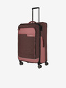 Travelite Roza in rjava Travelite Viia 4w L