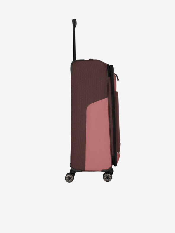 Travelite Roza in rjava Travelite Viia 4w L