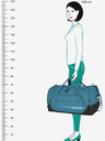 Travelite Modra potovalna torba Travelite Kick Off Duffle L Petrol