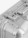 Travelite Potovalni kovček srebrne barve Travelite Next Business wheeler Silver