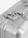 Travelite Potovalni kovček srebrne barve Travelite Next Business wheeler Silver