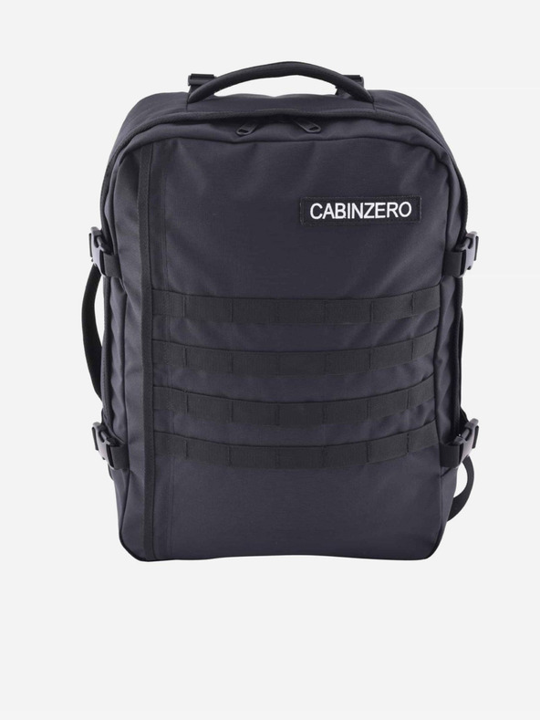CabinZero Črn nahrbtnik CabinZero Military 36L Absolute Black
