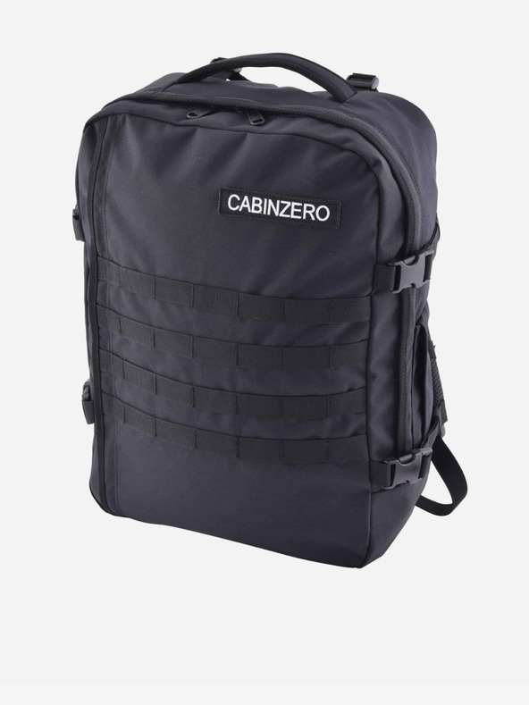 CabinZero Črn nahrbtnik CabinZero Military 36L Absolute Black