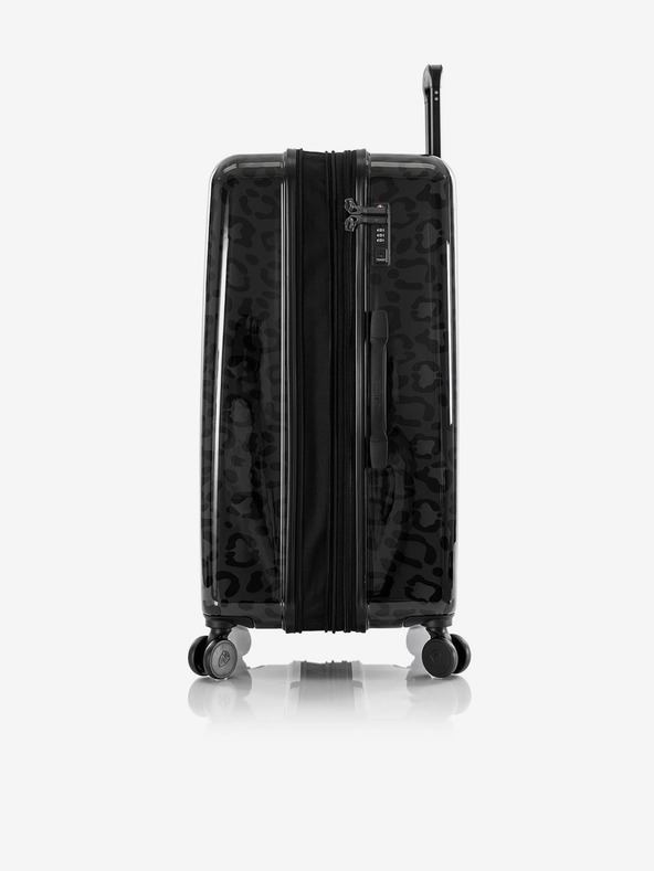 Heys Črni potovalni kovček Heys Black Leopard L