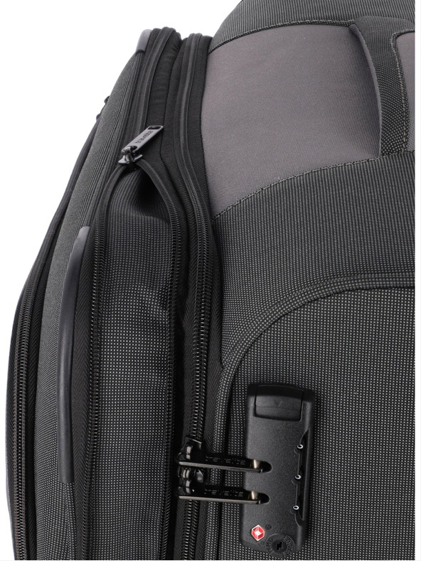 Travelite Temno siva Travelite Viia 4w Travel Duffel M Anthracite