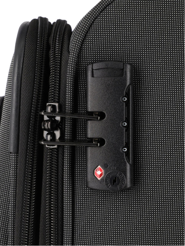 Travelite Temno siva Travelite Viia 4w Travel Duffel M Anthracite