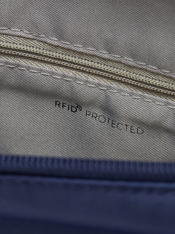 Hedgren Temno modra ženska torba za čez kožo Hedgren Eye M