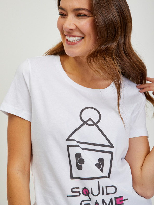 ZOOT.Fan Igra lignjev ZOOT. FAN Netflix - ženska majica