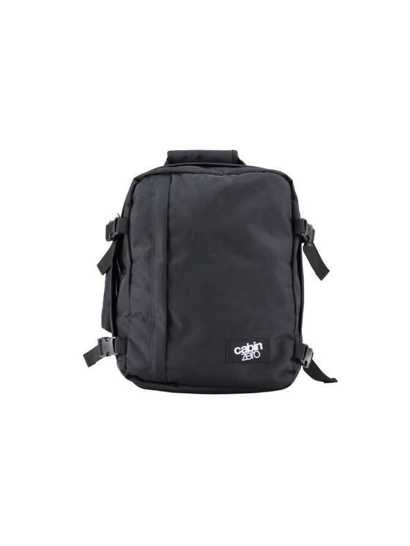 CabinZero Črn unisex nahrbtnik CabinZero Classic Absolute Black (28L)