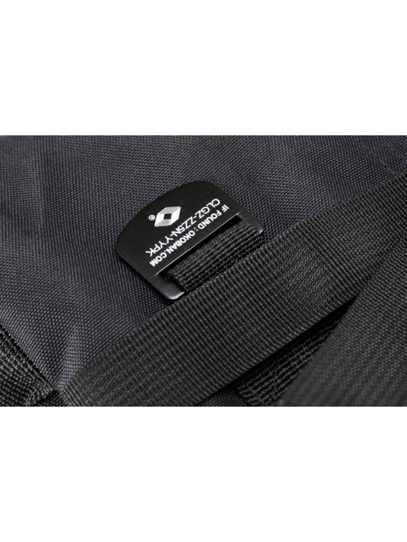 CabinZero Črn unisex nahrbtnik CabinZero Classic Absolute Black (28L)