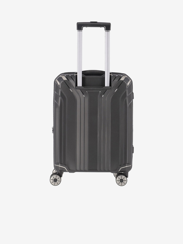 Travelite Komplet treh potovalnih kovčkov Travelite Elvaa 4w S,M,L Black