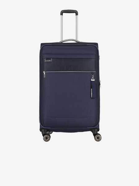 Travelite temno modri potovalni kovček Travelite Miigo 4w L
