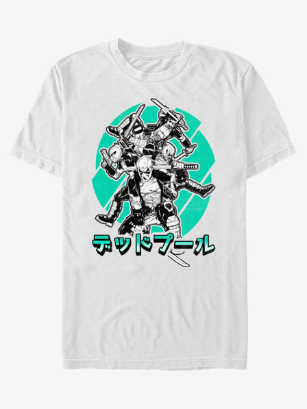 ZOOT.Fan Bela moška majica ZOOT.Fan Marvel Deadpool