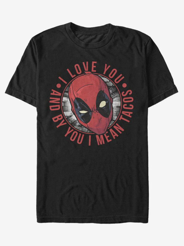 ZOOT.Fan Črna moška majica ZOOT.Fan Marvel Break Walls