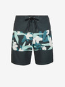 O'Neill Zelena in siva moška majica O'Neill HYPERFREAK CAMORRO 17'' BOARDSHORTS z vzorcem