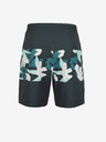 O'Neill Zelena in siva moška majica O'Neill HYPERFREAK CAMORRO 17'' BOARDSHORTS z vzorcem