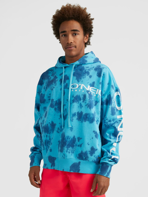 O'Neill Modra moška majica s kapuco O'Neill OAKES HOODIE