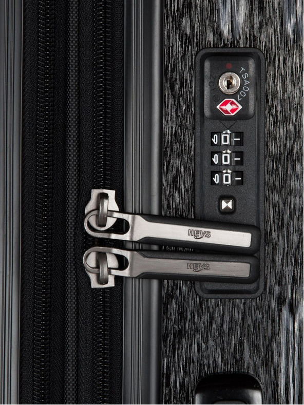 Heys Črn potovalni kovček Heys Xtrak L