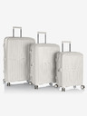 Heys Komplet treh belih potovalnih kovčkov Heys Airlite S,M,L