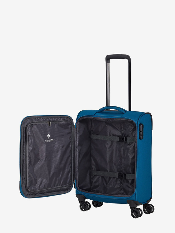 Travelite Komplet treh potovalnih kovčkov Travelite Chios S,M,L Petrol