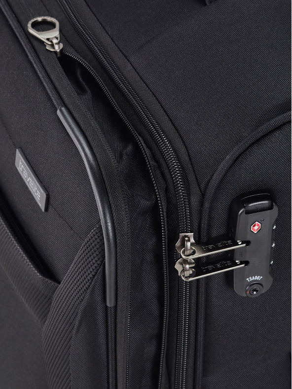 Travelite Komplet treh potovalnih kovčkov Travelite Chios S,M,L Black