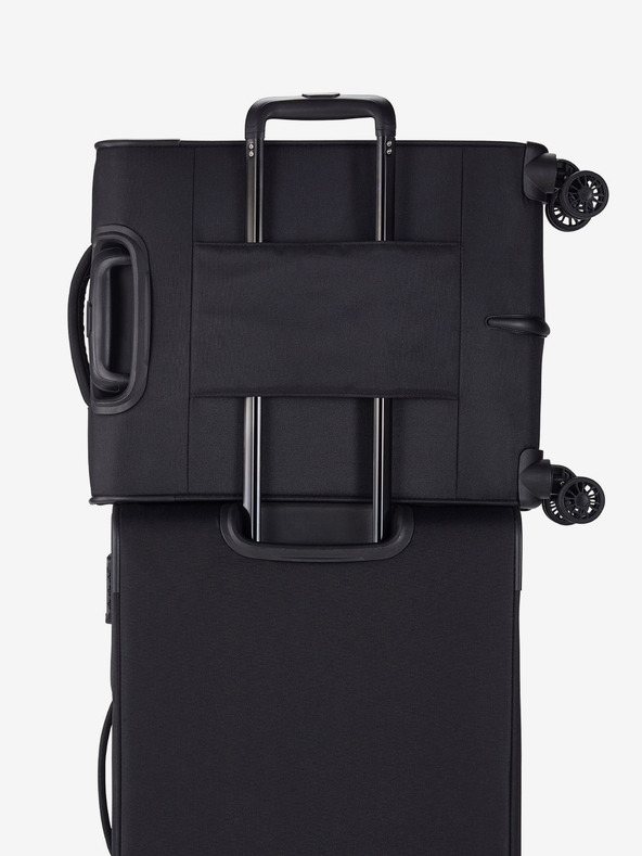 Travelite Črni potovalni kovček Travelite Chios S Black