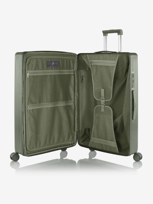 Heys Zeleni potovalni kovček Heys Earth Tones L Moss