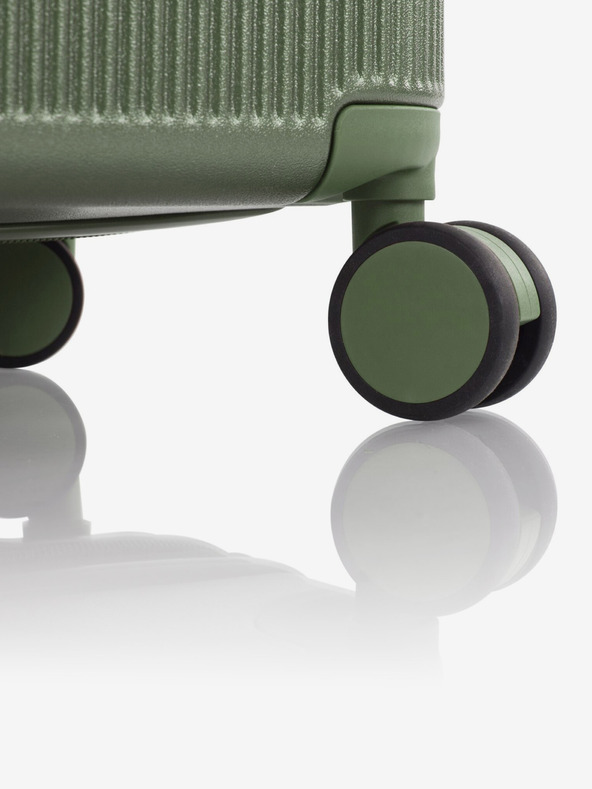 Heys Zeleni potovalni kovček Heys Earth Tones L Moss